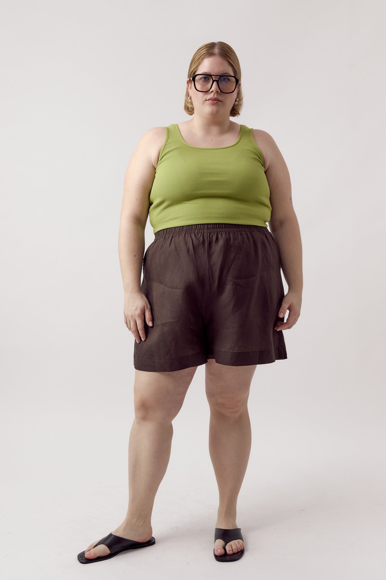 Vici Crop Top Lime