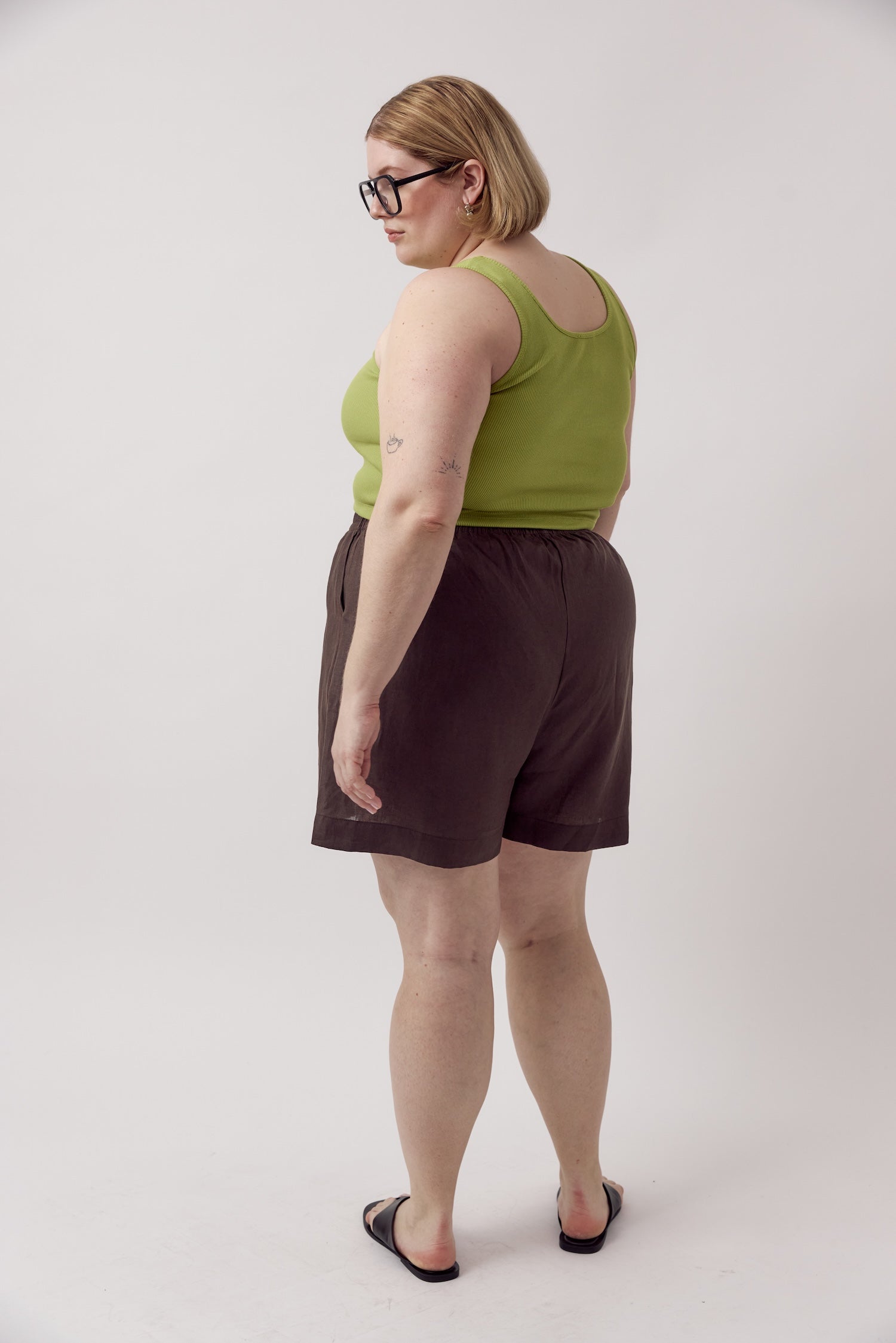 Vici Crop Top Lime