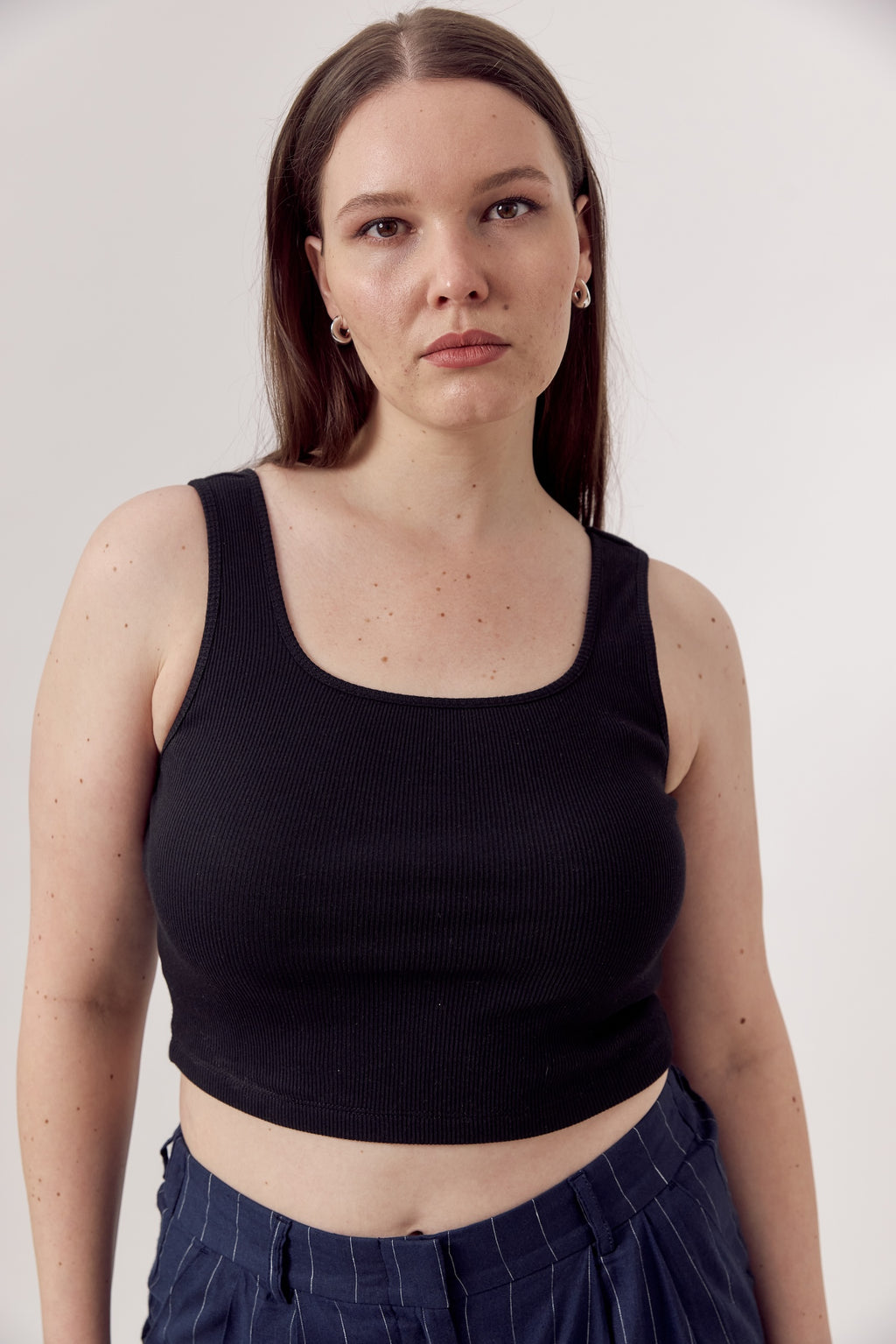 Vici Crop Top Black