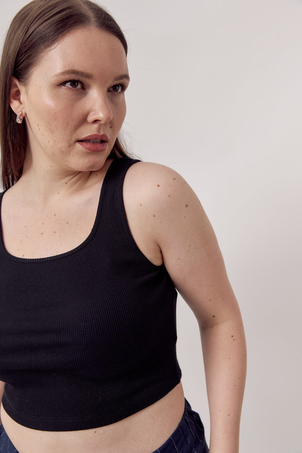Vici Crop Top Black