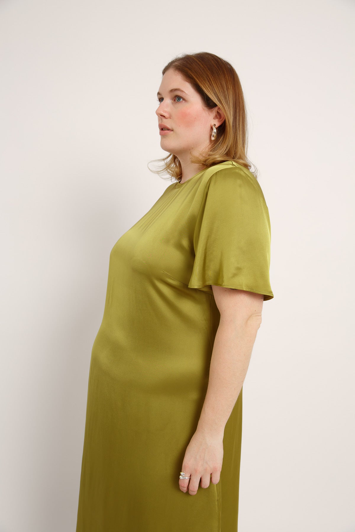 Luca Maxi Dress Leaf