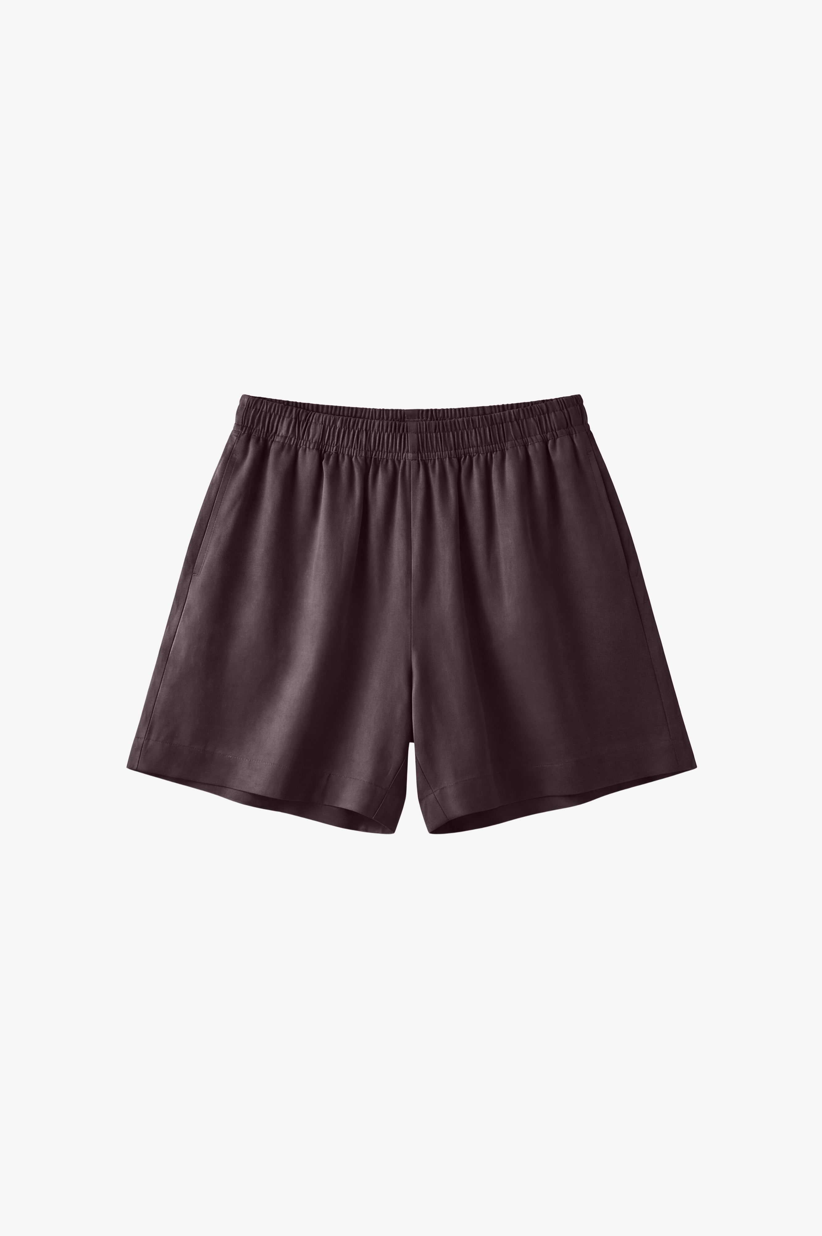 Sirka Cupro Shorts Cocoa