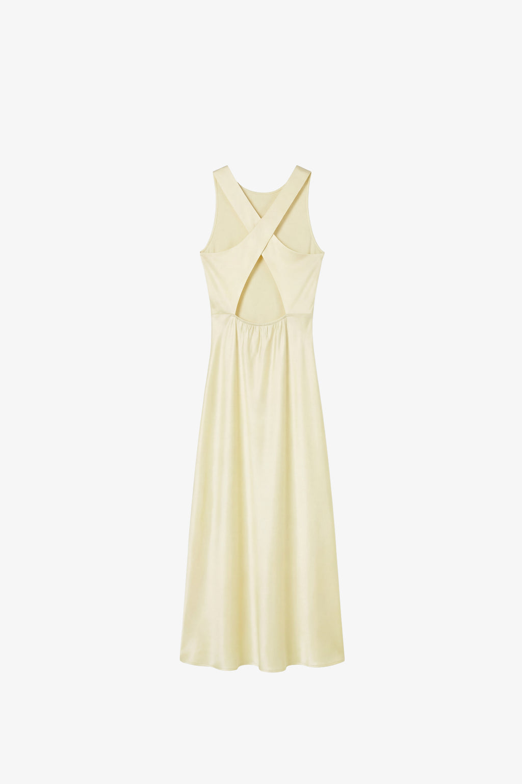 Ava Wedding Guest Dress Vanilla