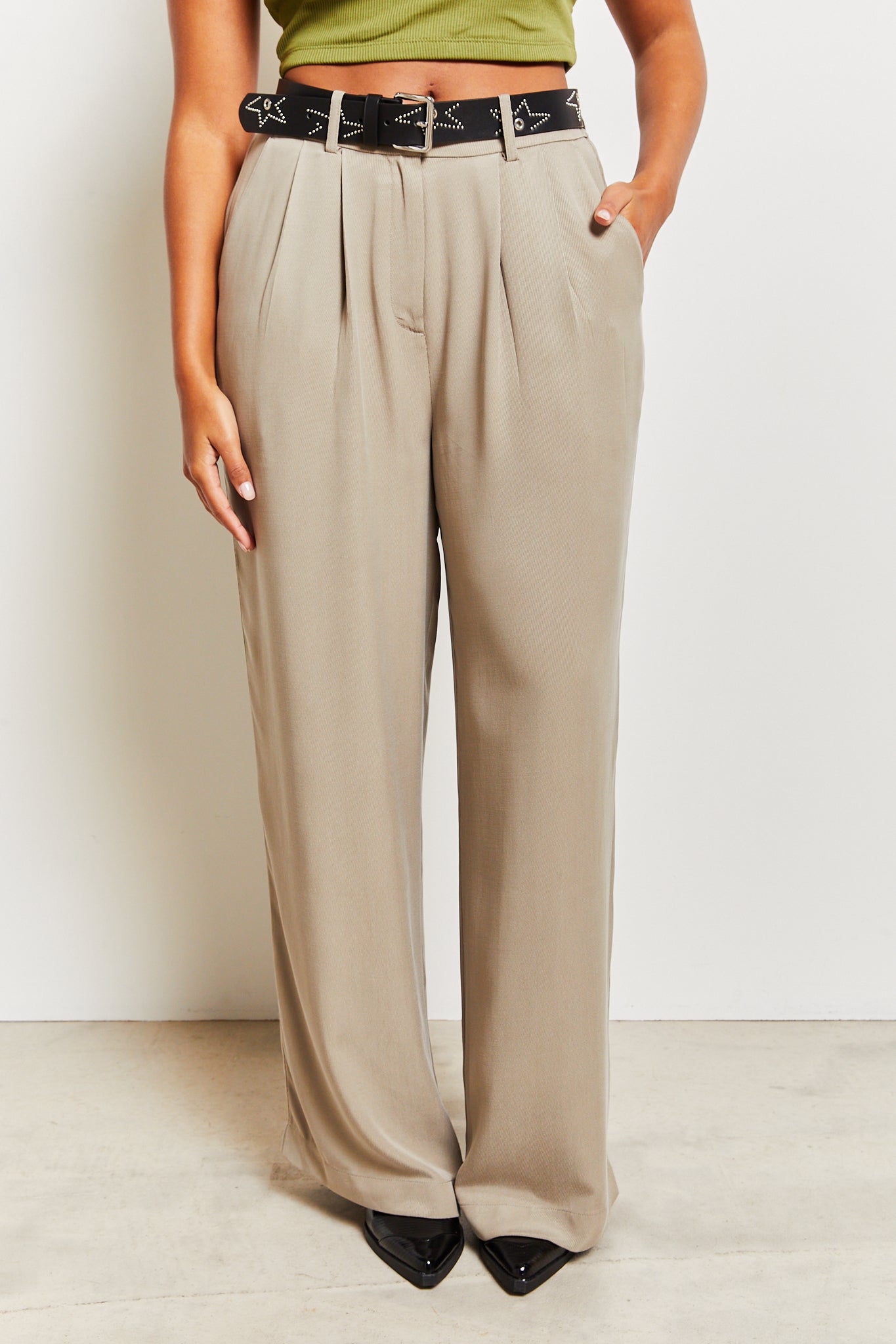 Harry Pants Cupro Fog