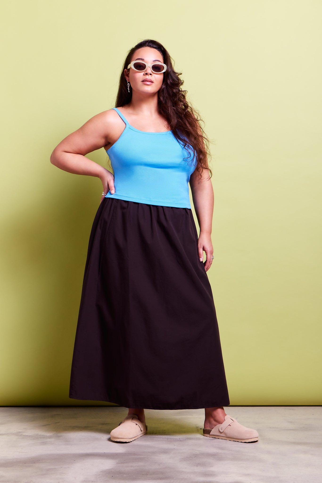 Ana Camisole Top Azure