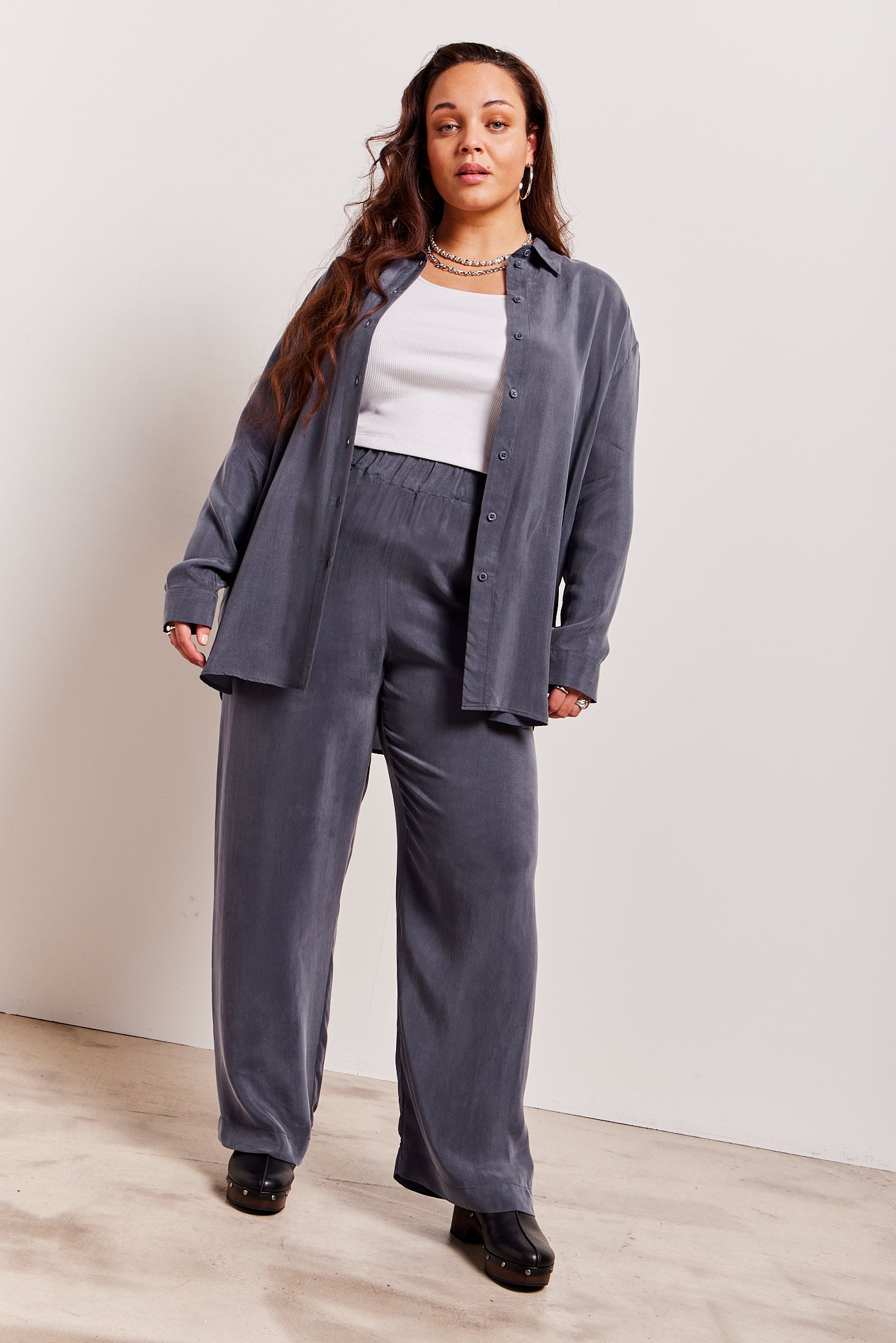 Ella Pants Steel