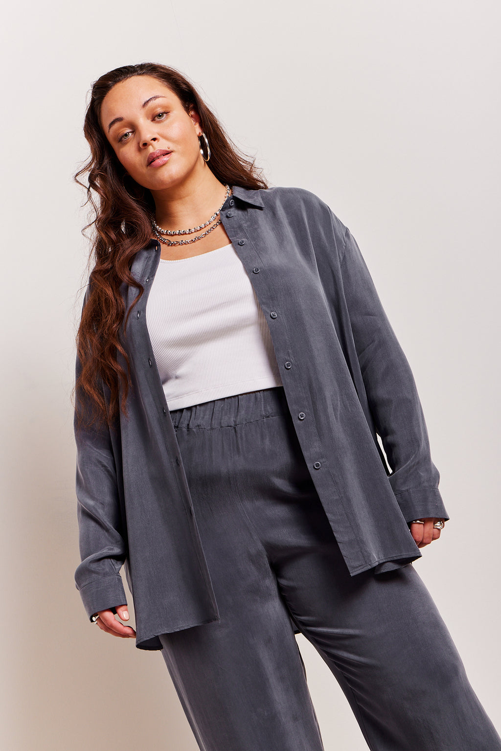 Jamila Shirt Steel