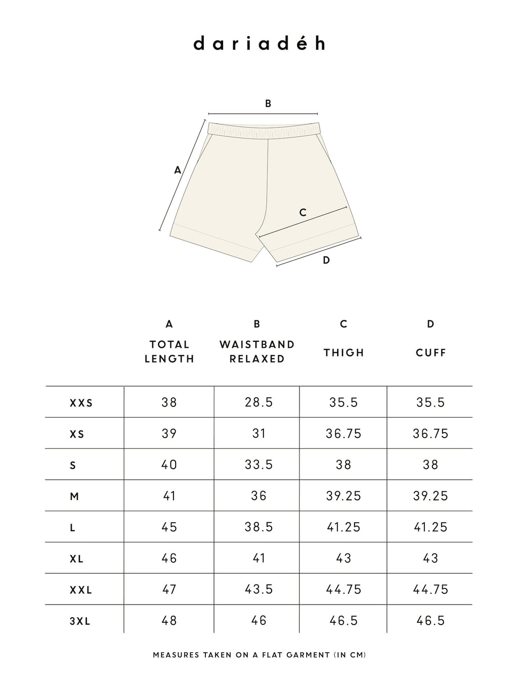 Jane Organic Cotton Shorts Eggshell